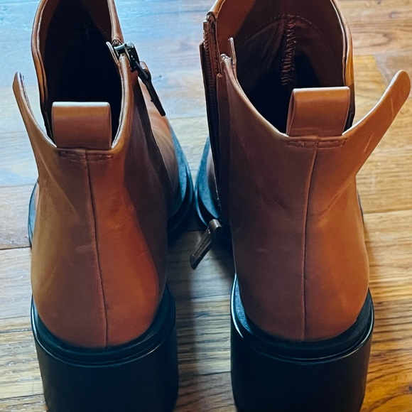 Franco Sarto “Dalden” Women's ANKLE Boot Sz 9M, Tobacco - Picture 3 of 6